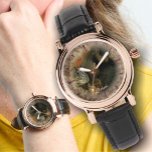 Montre Rose Gold Pedro l'Iguana 0768<br><div class="desc">Peinture "Pedro the Iguana 0768" Collection Personnaliser et garder trace du temps avec cette montre Dames Rose Gold Vintage Watch par Ewatchfactory®. Le mouvement japonais assure une tenue correcte du temps. Personnalisez la page produit ou cliquez sur le bouton personnaliser pour obtenir plus d'options de conception. Le dessin créé à...</div>