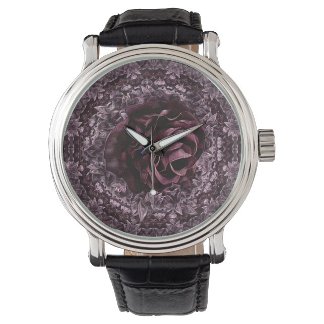 Montre Rose Mandala (devant)
