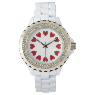 Montre Rose rouge