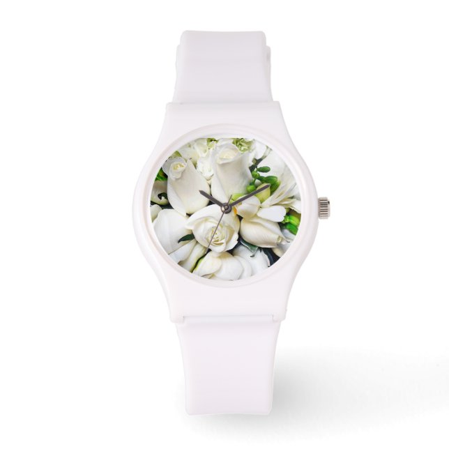 Montre Roses blanches d'amour_ (Recto)