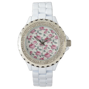 Montre Roses roses