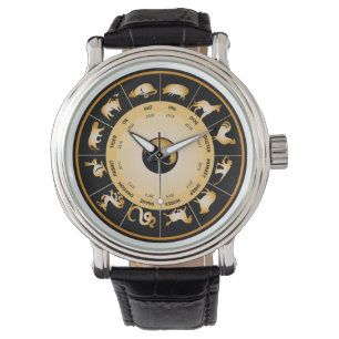 Montre Roue chinoise de zodiaque