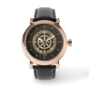 Montre Roue de navire en or