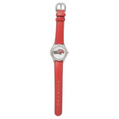 Montre Rouge Muscle Car Classique (Plat)