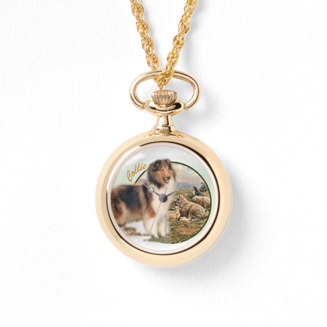Montre Rough Collie Keeper of the Sheep (Recto)