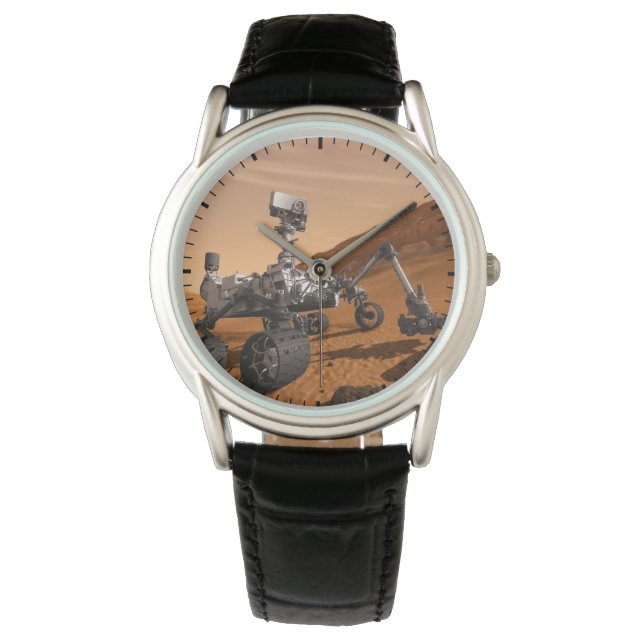 Montre Rover Curiosity Du Laboratoire Scientifique Mars. (devant)