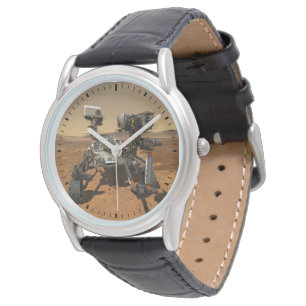 Montre Rover De La Persévérance Qui Fonctionne Sur La Sur