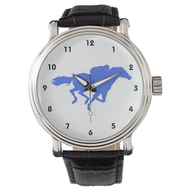 Montre Royal Blue Horse Racing (devant)