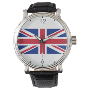 Montre Royaume-Uni (British Flag) (Union Jack) (Royaume-U