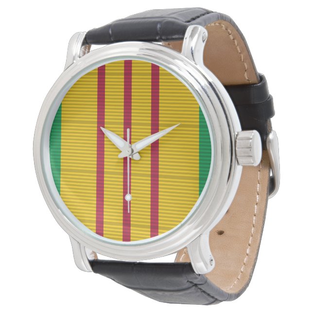 Montre Ruban de la Médaille du service du Vietnam (Incliné)