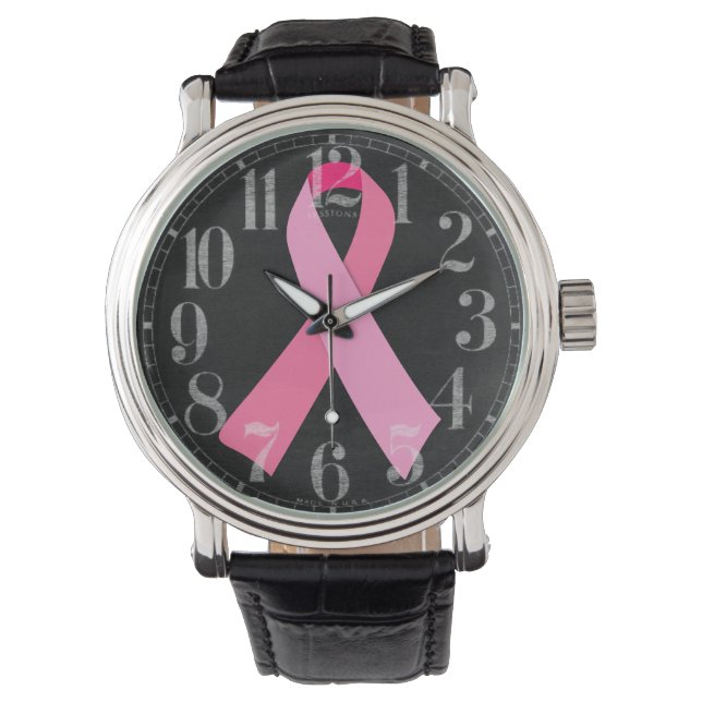 Montre Ruban rose (devant)