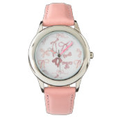 Montre Rubans roses (devant)