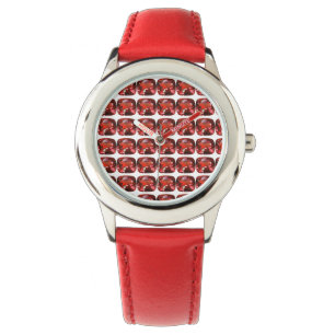 Montre Ruby Gemstone Red