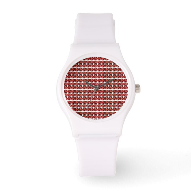 Montre Ruby Gemstone Red (Recto)
