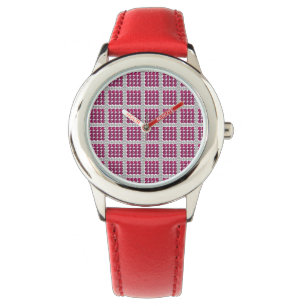 Montre Ruby Red Motif