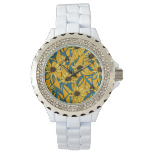 Montre Rudbekia jaune