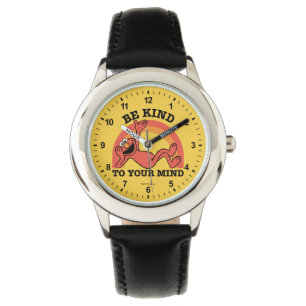Montre Rue Sésame Elmo Soyez gentil avec votre esprit