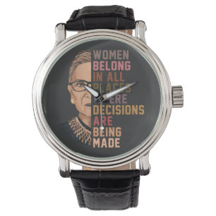 Montre Ruth Bader Ginsburg RBG
