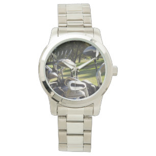 Montre Sac De Clubs De Golf, Vérifier,