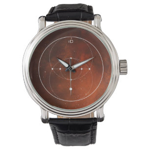 Montre SACRÉ géométrie - oeil de la vesica piscis