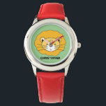 Montre "Safari Explorer" - Lion Safari Watch personnalisé<br><div class="desc">Voici la montre "Safari Explorer", un magnifique garde-temps avec une illustration unique du safari de lions, créée avec amour par un artiste pour son fils. Cette montre est plus qu'un simple accessoire ; c'est un outil amusant et engageant pour aider votre enfant à apprendre à raconter le temps, orné d'une...</div>