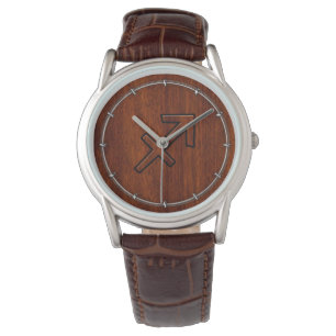 Montre Sagittaire Symbole du zodiaque sur décoration en b