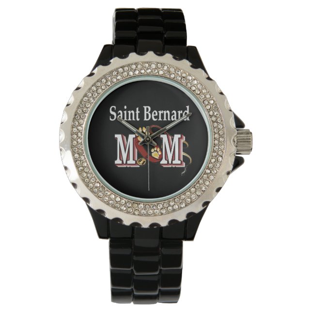 Montre Saint Bernard Mom Cadeaux (devant)