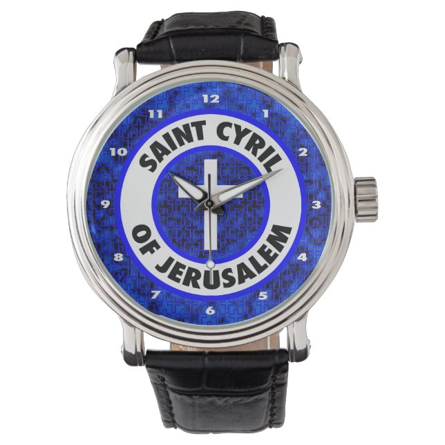 Montre Saint Cyrille de Jérusalem (devant)