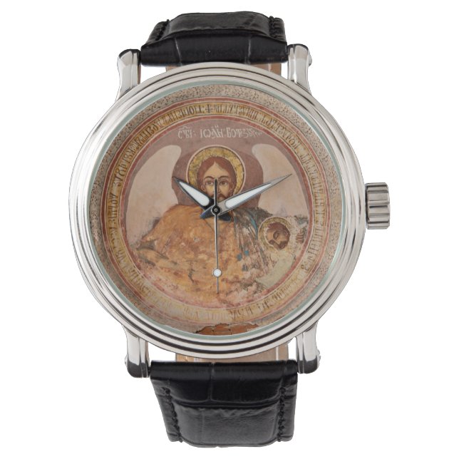 Montre saint john baptiste religion orthodoxe icône de l' (devant)