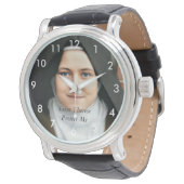 Montre Saint Therese me protège (Incliné)
