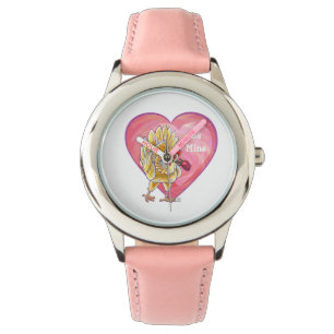 Montre Saint-Valentin au poulet