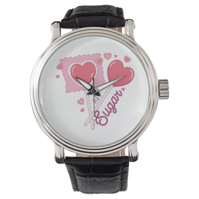 Montre Saint-Valentin Hey Sugar (devant)