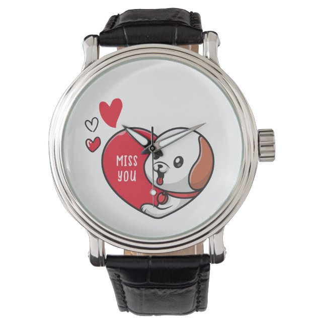 Montre Saint Valentin, Mlle vous (devant)