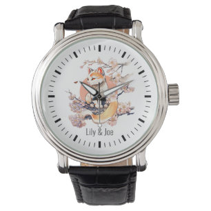 Montre Sakura Japanesee Style Anime Personnalisable