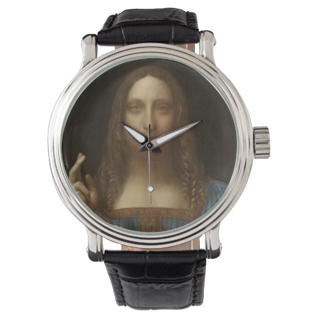 Montre Salvator Mundi by Leonardo da Vinci (devant)