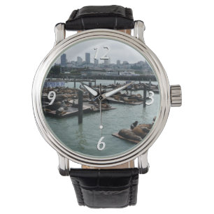 Montre San Francisco et Pier 39 Sea Lions City Skyline