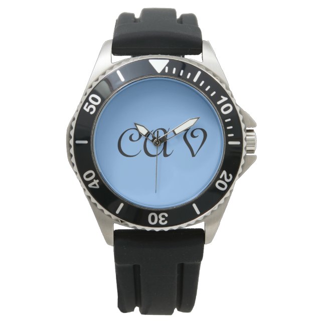 Montre Sangria Cornflower Blue (devant)