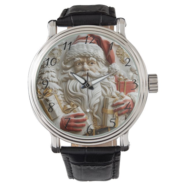 Montre Santa with gifts for a merry Christmas (devant)