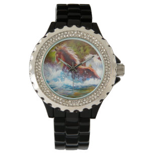 Montre sauvage de mustang
