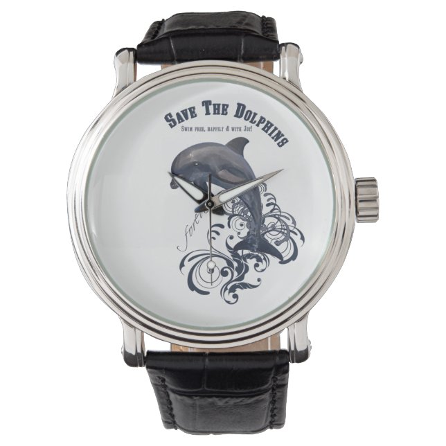 Montre SaveTheDolphins - Wrist Watch (devant)