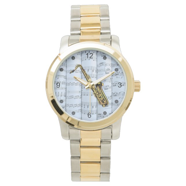 Montre Saxophone us (devant)