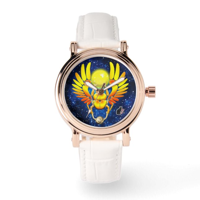Montre Scarab Wrist Watch (Recto)