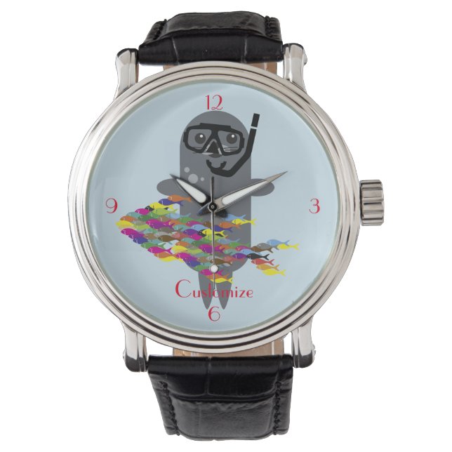 Montre Sceau gris Thunder_Cove (devant)