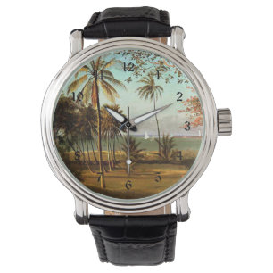 Montre Scène Floride - Peinture d'Albert Bierstadt