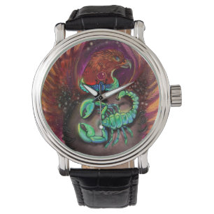 Montre Scorpio Zodiac Sign Watch