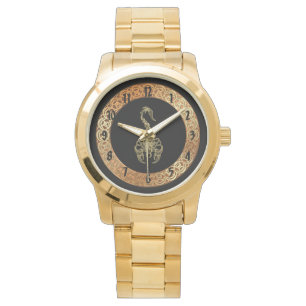 Montre scorpion venimeux or insecte très venimeux