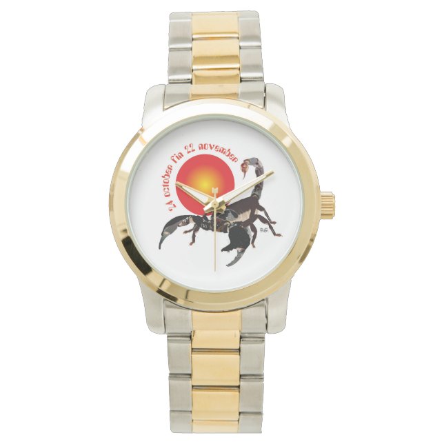 Montre Scorpiun 24 octobre fin 22 novembre (devant)
