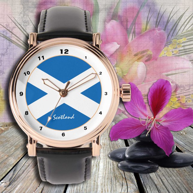 Montre Scottish Flag watch, Scotland patriotes / mode (Créateur téléchargé)