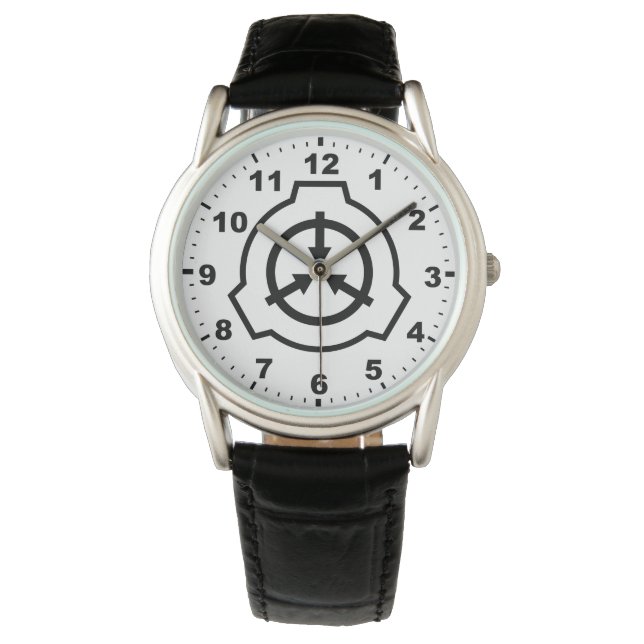 Montre SCP Foundation Watch - Timepiece officielle (devant)