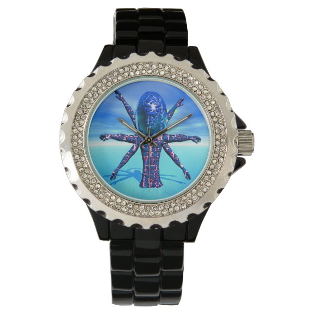 Montre Sculpture extraterrestre (devant)